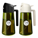 YARRAMATE 16oz oil dispenser with dual spray and pour for dressings.
