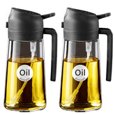 YARRAMATE olive oil dispenser dual function for spray and pour in the kitchen