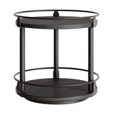 YATINEY SR22BK rotates 360 degrees for quick access to spices.