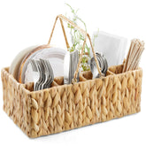 YCXNBHH silverware holder with balanced handle for easy party transport