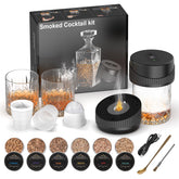 Yecuip electric cocktail smoker kit in the box, ready for gifting.