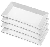 Yedio porcelain rectangular dinner platter with sushi for stylish entertaining