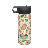 Yegonggong capybara gift tumbler 18oz, stylish everyday hydration.