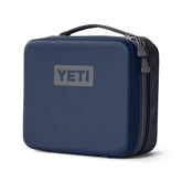 YETI Daytrip 3L insulated cooler lunch box in navy, front view keeps snacks fresh on the go