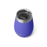 YETI Rambler 10 oz wine tumbler in ultramarine violet, outdoor ready