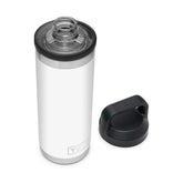 YETI Rambler 18 oz bottle with Chug Cap for quick, leakproof sips on the go.