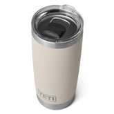 YETI Rambler 20 oz stainless tumbler with MagSlider lid for secure magnetic closure