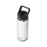 YETI Rambler 26 oz bottle with straw cap for easy on-the-go sipping.