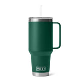YETI Rambler 42-oz tumbler with handle and straw lid for easy on-the-go sipping