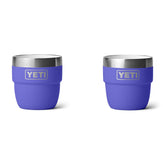 YETI Rambler 4 oz ultramarine violet cup front view showing vivid color and compact form.