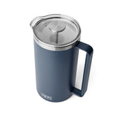 YETI Rambler 64 oz French Press front view for large-batch brewing on the go