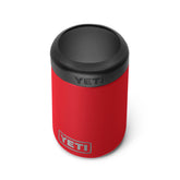 YETI Rambler Colster standard-size cans in Rescue Red keeping beverages cold