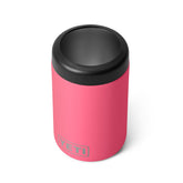 YETI Rambler Colster Tropical Pink front view keeps a 12 oz can cold on the go.