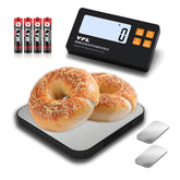 YFL wireless kitchen scale with detachable remote display for convenient weighing