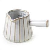 YHOJOY ceramic espresso cups with handle for easy grip and precise pouring.