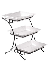 YHOSSEUN 3-tier serving stand showcasing an elegant party display and easy serving
