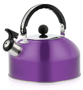 YIKANGHENG purple-coated tea kettle, ideal for quick water boiling and tea preparation.