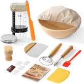 YILIHCIA banneton 9-inch proofing basket for even fermentation and crispy crust