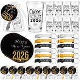 Yiyiring new year shot glass clear 35ml for festive toasts