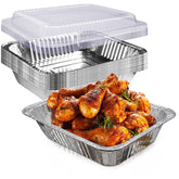 YLT WAX 9x13 pan with clear lid, top view for easy viewing during prep