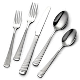Yoehka hammered silverware 12 dinner spoons with mirror polish for elegant dining at home