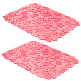 Yolife Pebble Sink Mat provides dish and glassware protection on impact.