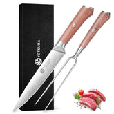 YOTSUBA carving knife 8in blade for precise meat slicing and serving