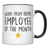 YouNique Designs work-from-home mug front view with double-sided print for all angles.