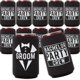 Your Dream Party Shop groom-bachelor can cooler set 12 keeps drinks cold at celebrations.