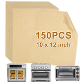 YQL 10x12 inch liners for air fryer prevent sticking and simplify cleanup