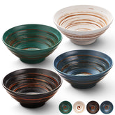 YUN TAO ramen bowls front view; ideal for large noodle portions