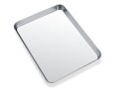Zacfton baking sheet top view for even heat distribution and clean handling