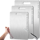 Zaucet Titanium Cutting Board 12x9: large prep surface for produce