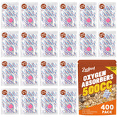 Zeefpod 500cc oxygen absorber for extended shelf life in Mylar bags.