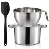 ZENFUN chocolate melting pot 1.8qt for smooth, even melting and dipping