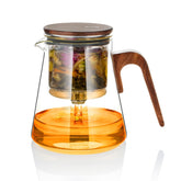 ZENS magnetic tea pot front view with mess-free brewing