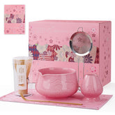 ZENS pink matcha bowl for smooth whisking and refined tea rituals.