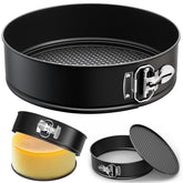 ZeroPone 9-inch springform pan with removable bottom for easy cheesecake release