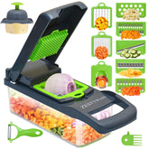 ZESTYWARE vegetable chopper assembly demonstrates effortless multi-blade prep for quick meals.