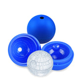 ZFBIRD space station ice mold, 2.3-inch sphere, ideal for slow-melting whiskey cubes.