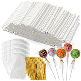 ZHBDMGK 1200pcs white cake pop sticks for durable DIY cake pops