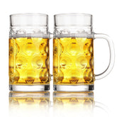 Zhengyaoyang freezer beer mug with handle keeps drinks cold.