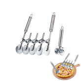 ZHIYUEJING 5-wheel pastry cutter for precise dough cuts