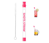 ZHYPFF Shot Straw pour spout for precise 1oz servings in glassware.
