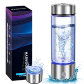 ZIHUOFAN hydrogen water bottle with blue light indicator signaling ready hydrogen water