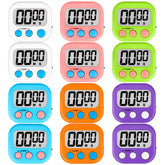 ZILLEEN 12-pack classroom timers front view for quick visibility