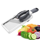 ZKIRON mandoline slicer compact design for space-saving storage and fast prep.