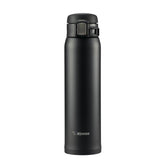 Zojirushi SM-SA60BA mug in black with durable stainless steel for daily use.