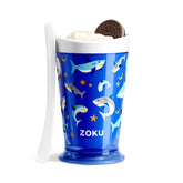 ZOKU Original Slush and Shake Maker inner freezer core ready to freeze for quick slushies