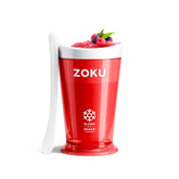 ZOKU Slush Maker core freezes quickly for instant icy treats.